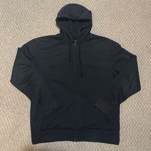 Black Oakley Zip-Up Hoodie